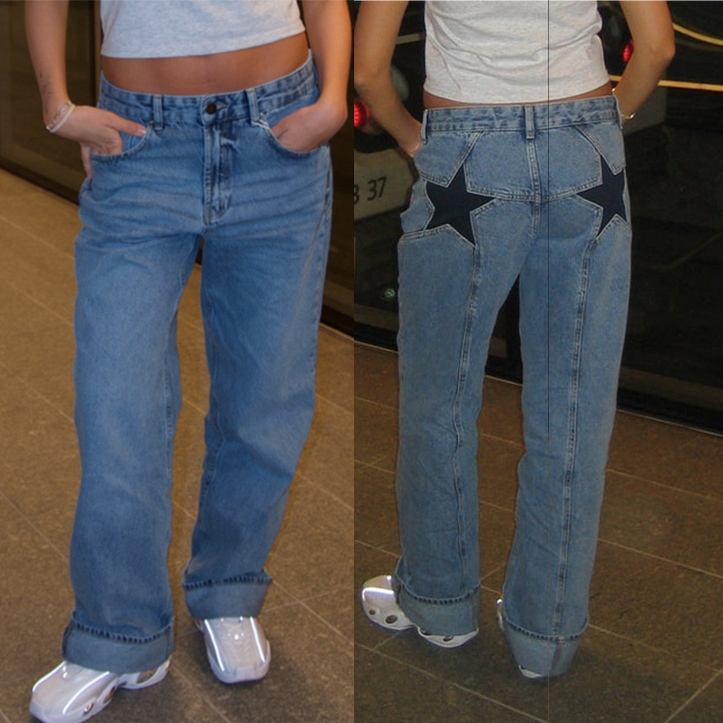 Jean Bootcut Streetwear – L’Équilibre Parfait Entre Audace et Élégance